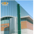 pvc coated 358 security fence with razor wire prison mesh anti burglar fence